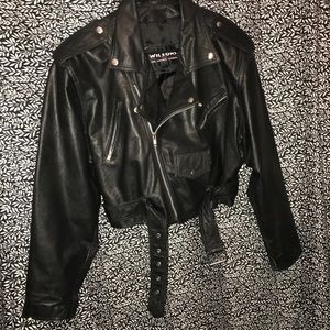 Wilson's Leather Motorcycle Jacket
